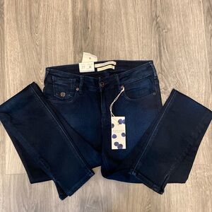 NWT Women’s Maison Scotch super soft notch ankle dark wish skinny jeans 27 / R